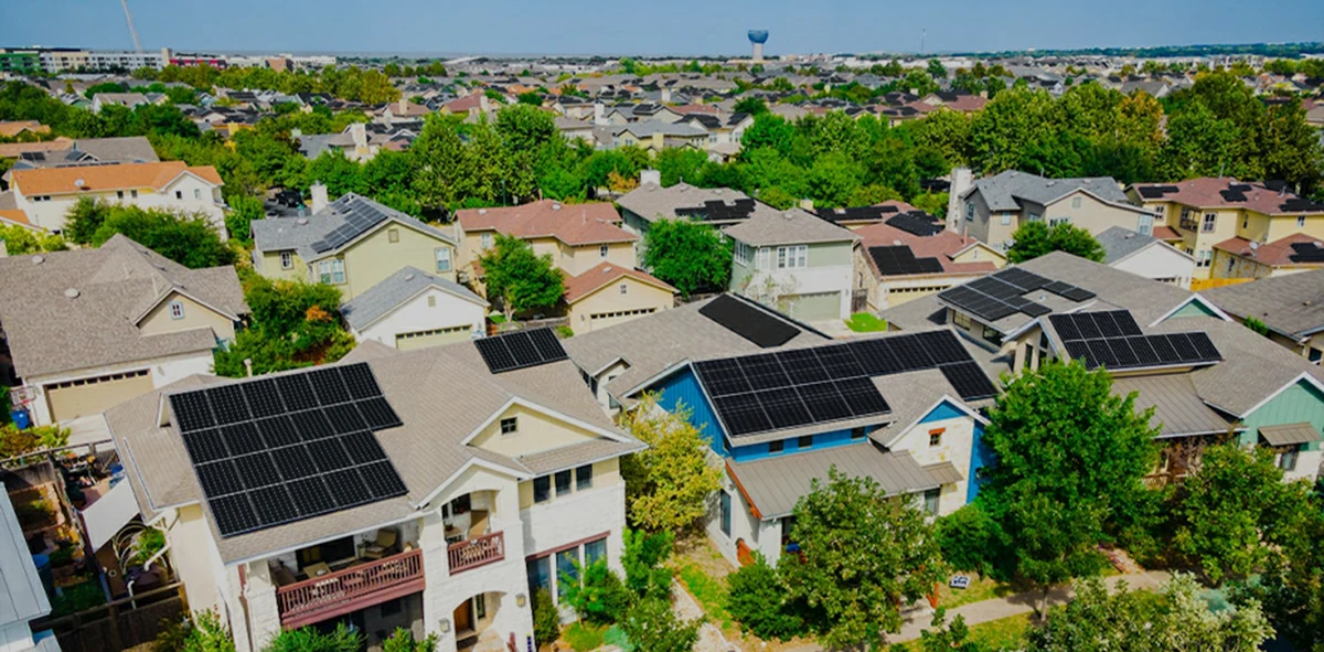 Residential solar installation