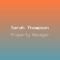 Sarah Thompson