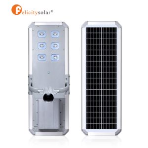 D2 40W LED Streetlight for Outdoor light Remote Control IP65 Waterproof 40W Aluminum Solar Street Light