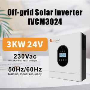 IVCM3024 Inverter off Solar Solar Single-Phase High Efficiency 24V 3Kw 3000W