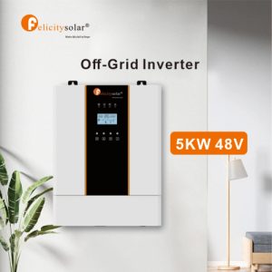 IVEM5048 48v 5kva Pure Sine Wave Off Inverter Built-in MPPT High Frequency 50Hz_60Hz